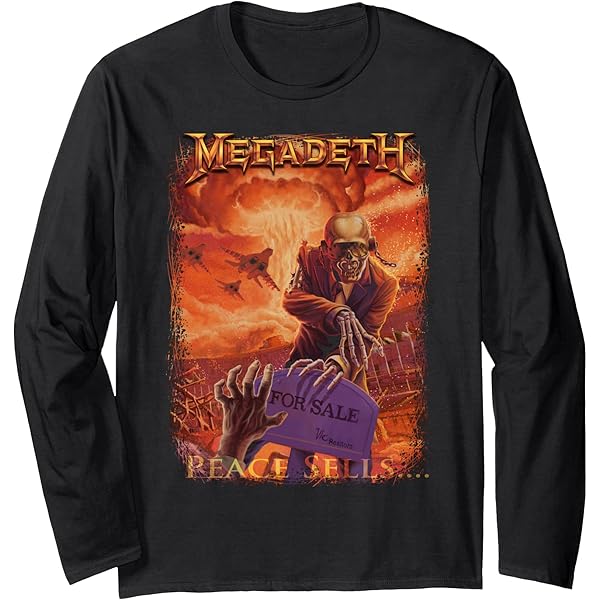 Amazon.com: Megadeth - Peace Sells but Who's Buying? Long Sleeve T